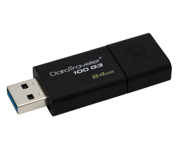 KINGSTON DataTraveler DT100G3/64GB USB 3.0 - 126211 - zdjęcie 2